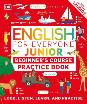 English for Everyone Junior Beginner's Practice Book with Audio