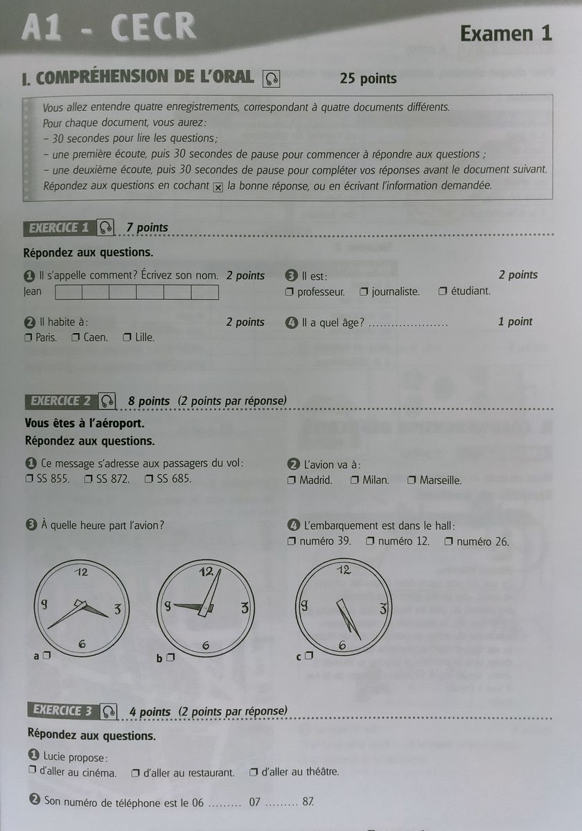Tout va bien! 1 Cahier DELF A1-A2 + CD