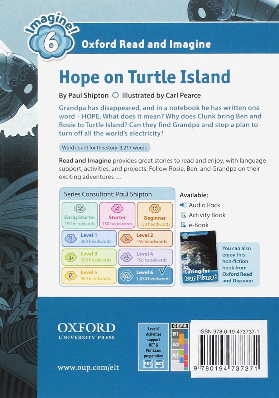 Oxford Read and Imagine 6 Hope on Turtle Island with Audio Download (access card inside)