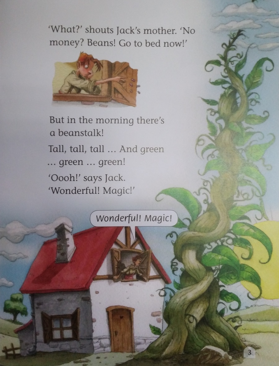 Classic Tales Level 2 Jack and the Beanstalk with e-Book and Audio CD