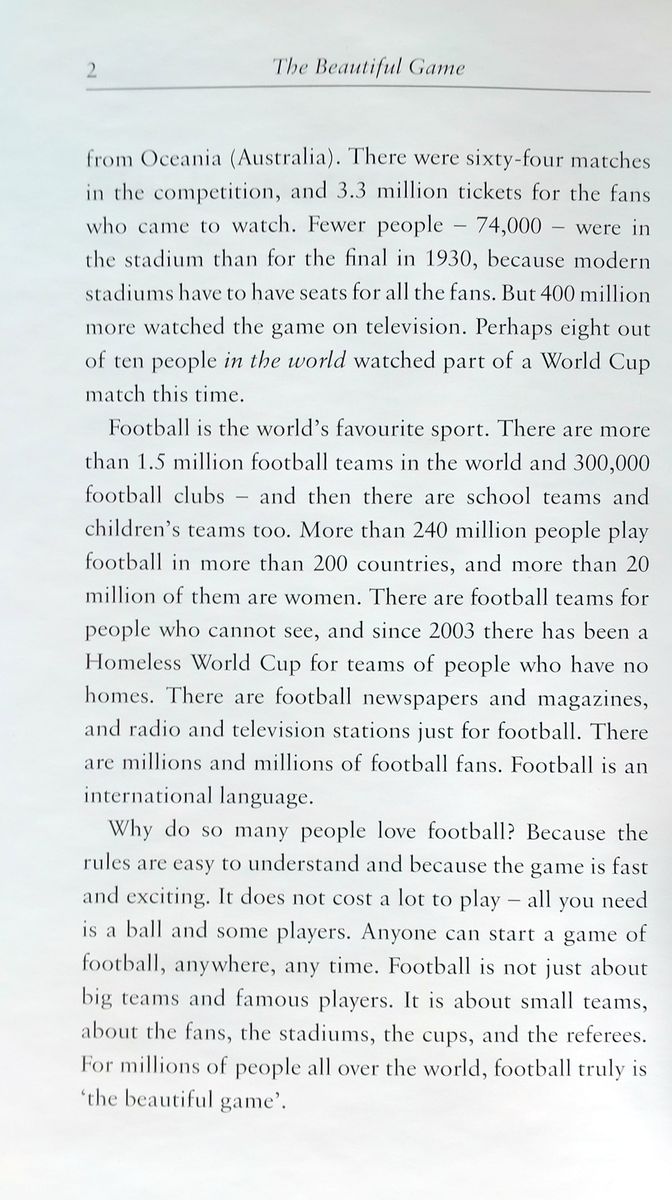 Oxford Bookworms Factfiles 2 Football The Beautiful Game with Audio Download (access card inside)