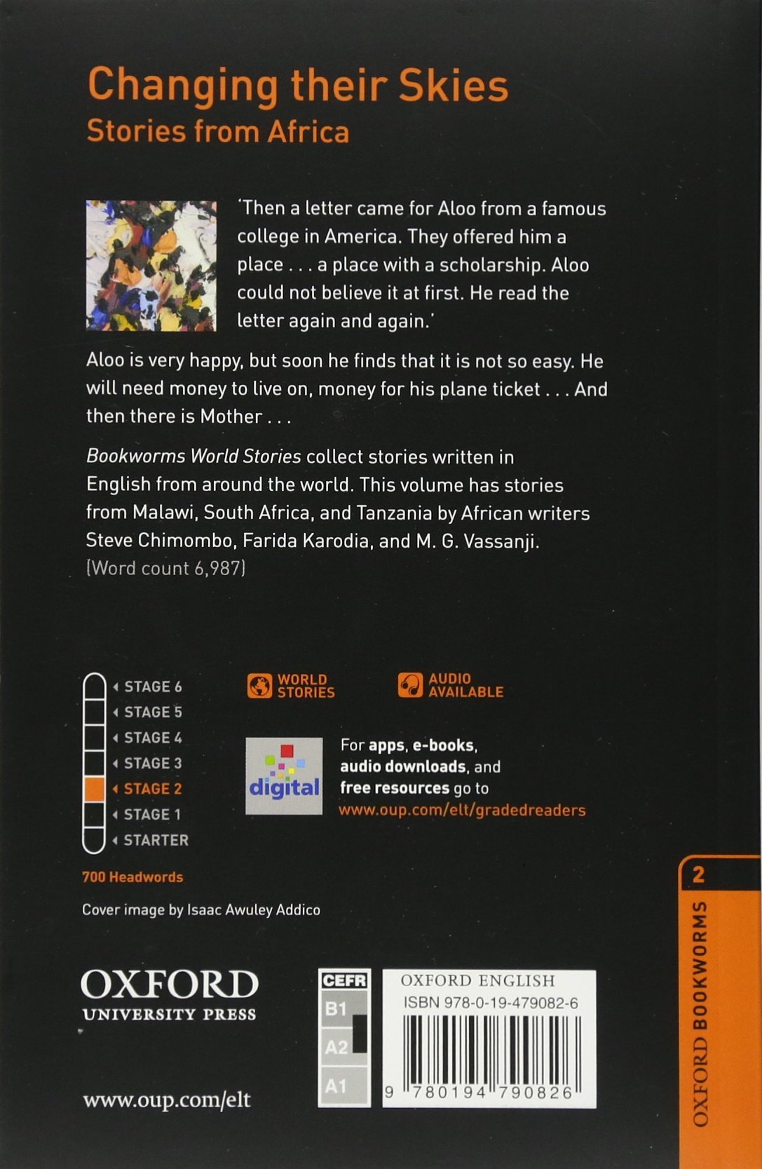 Oxford Bookworms Library 2 Changing their Skies Stories from Africa with Audio Download (access card inside)