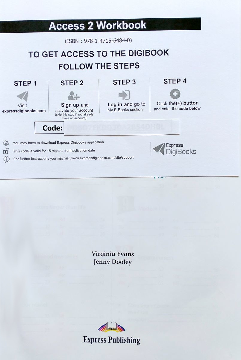 Access 2 Workbook with Digibook