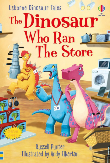 Usborne First Reading 3 Dinosaur Tales The Dinosaur who Ran the Store