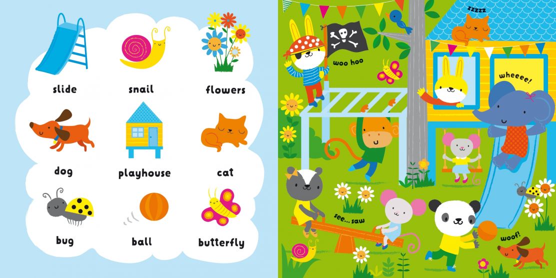 My First Word Book Garden