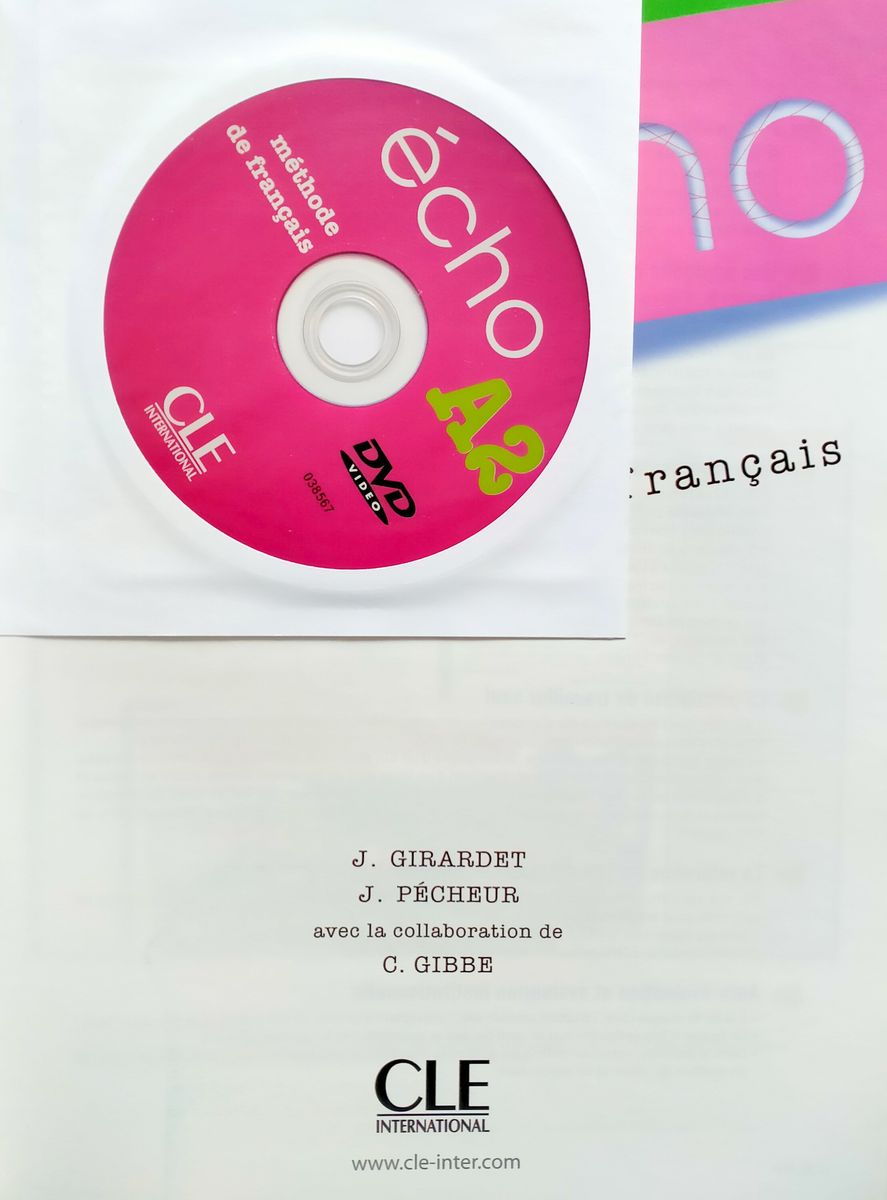 Echo Novelle edition A2 Livre de l'eleve + DVD-ROM