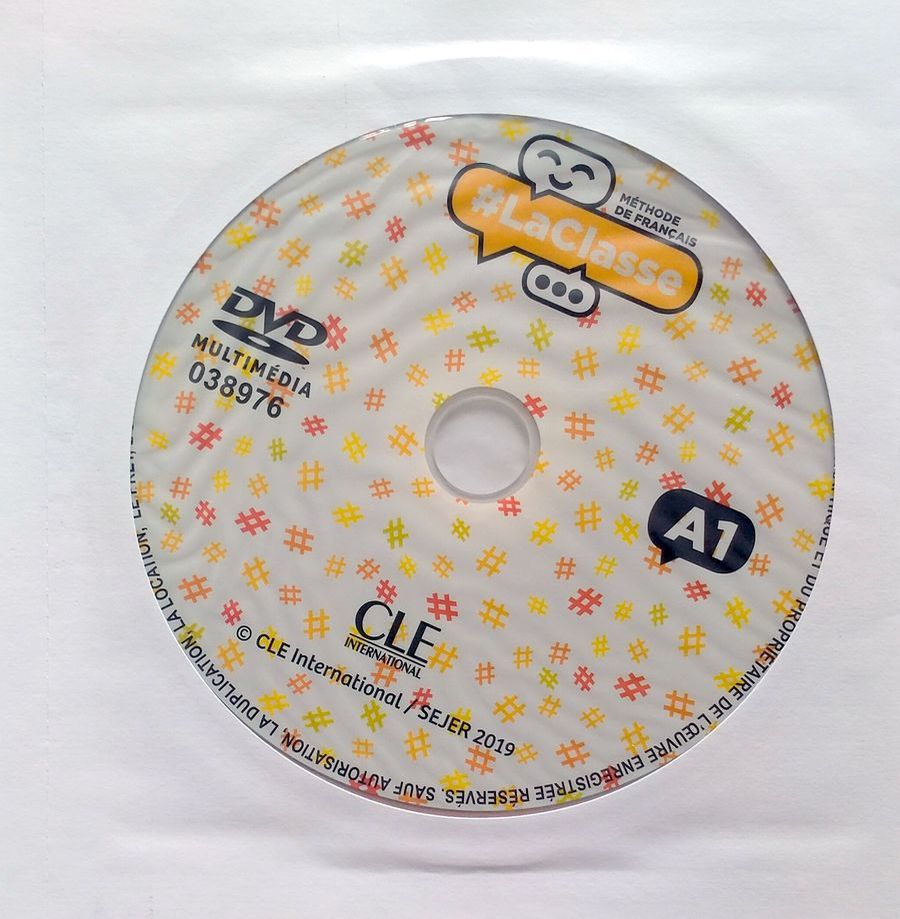 #LaClasse A1 Livre de l'eleve + DVD-ROM