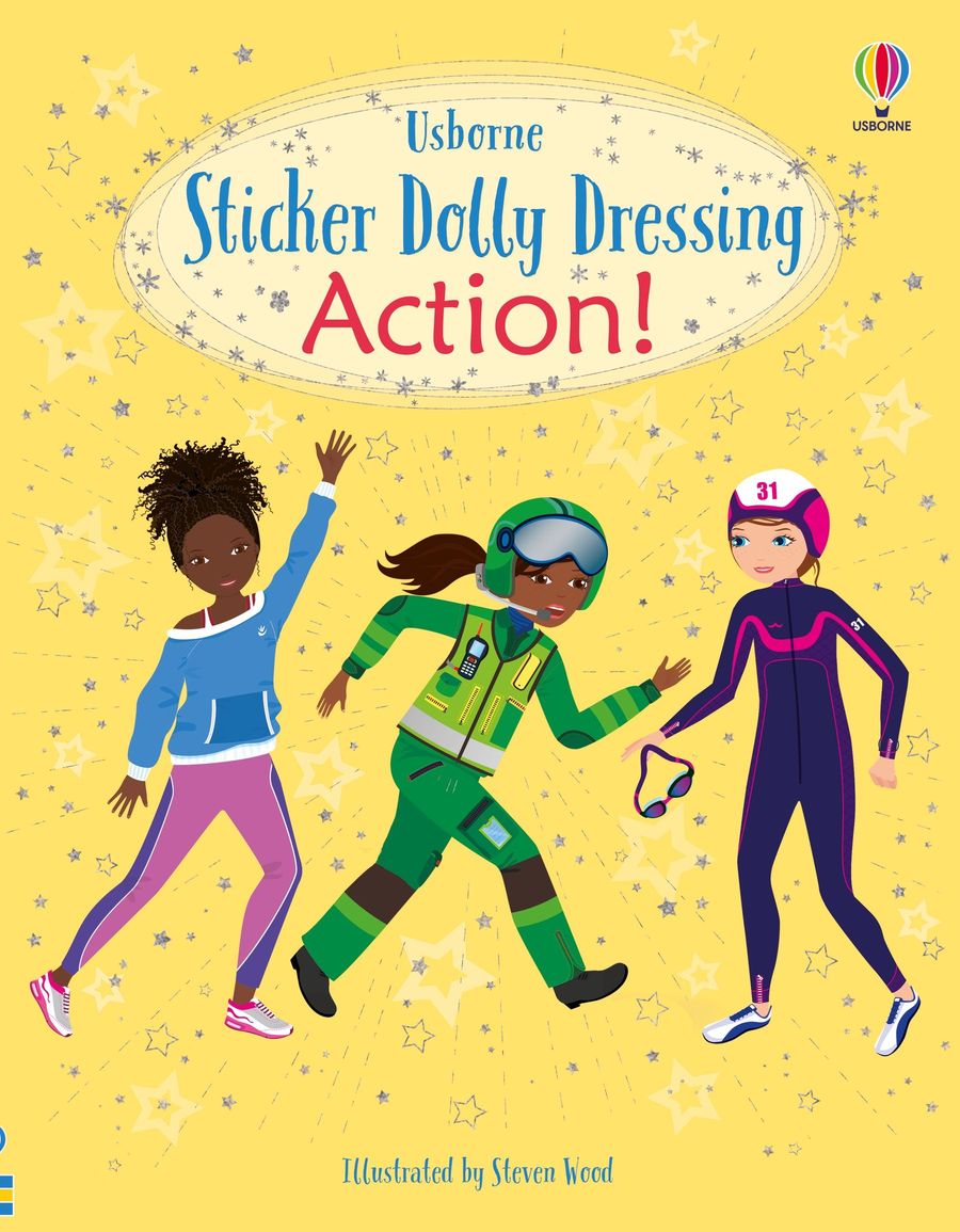 Usborne Sticker Dolly Dressing Action