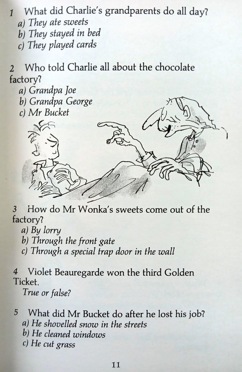 The Roald Dahl Quiz Book