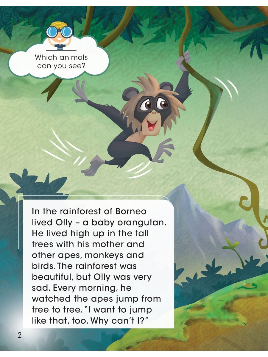 Short Tales 3 How Orangutans Got Their Fur Student's Book with Digibook