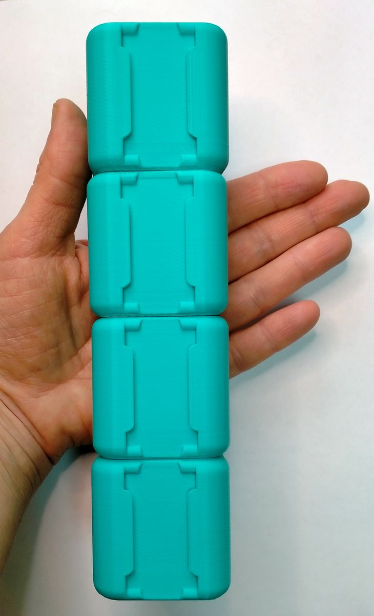 ГрамИК 3D (основа из 4 кубиков)