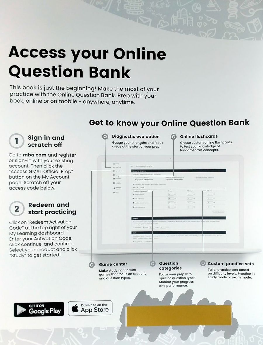 GMAT Official Guide Quantitative Review 2024-2025 Book + Online Question Bank