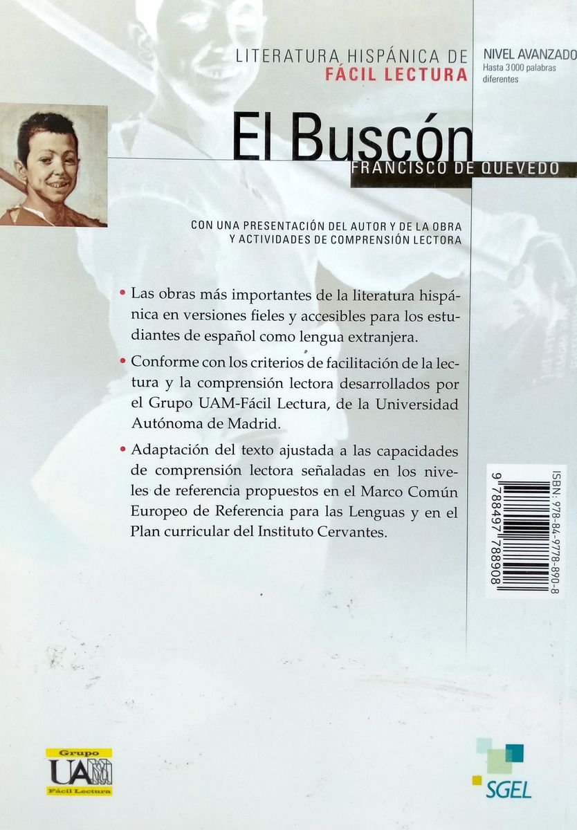 Literatura hispanica de Facil Lectura El Buscon + Audio