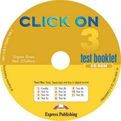 Click On 3 Test Booklet CD-ROM