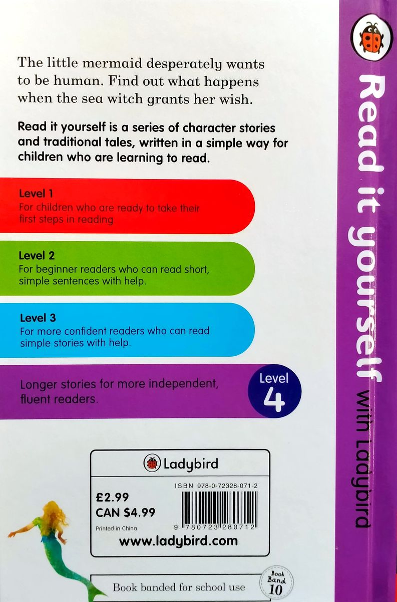 Read It yourself with Ladybird 4 The Little Mermaid