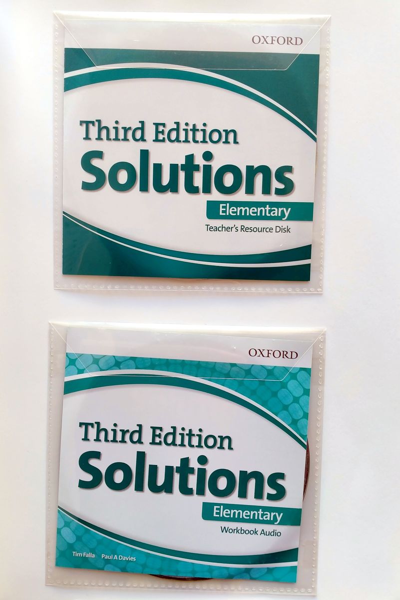 Solutions (3rd edition)  Elementary Teacher's Book with Teacher's Resource Disk and Workbook Audio CD