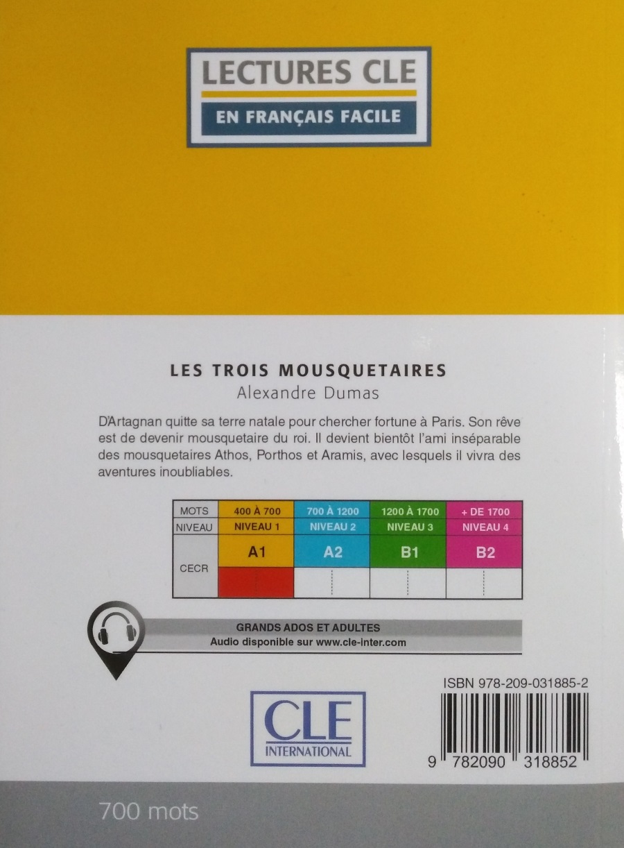 En Francais Facile 1 (A1) Les Trois Mousquetaires + Audio