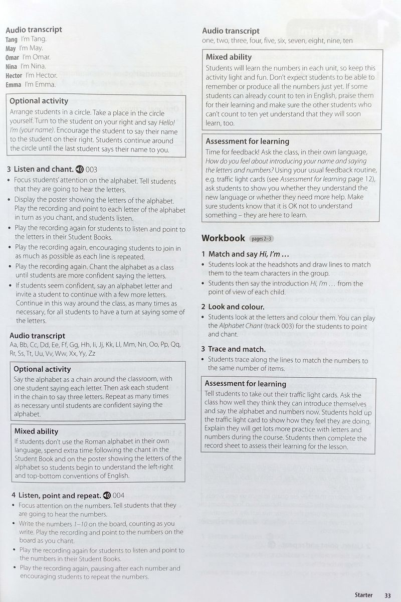 Beehive  Starter Teacher’s Guide with Digital Pack