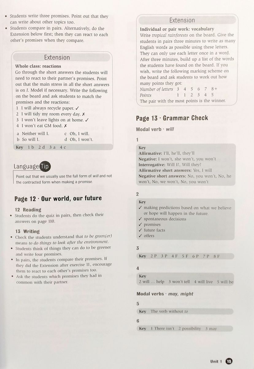 Horizons 3 Teacher's Book