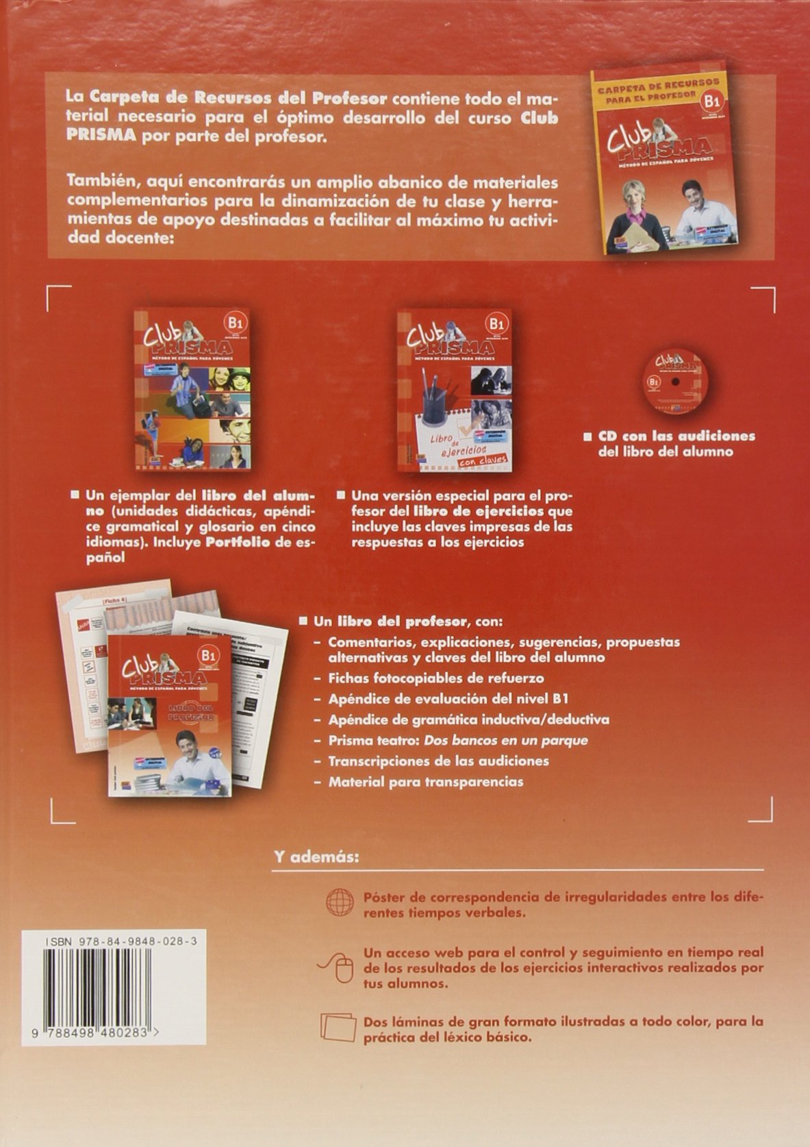 Club Prisma B1 Carpeta para Profesor