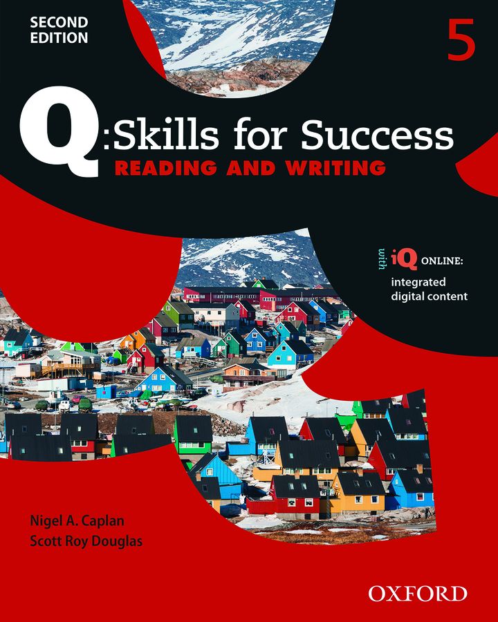 Q Skills for Success Reading and Writing (2nd Edition) 5 Student Book with iQ Online