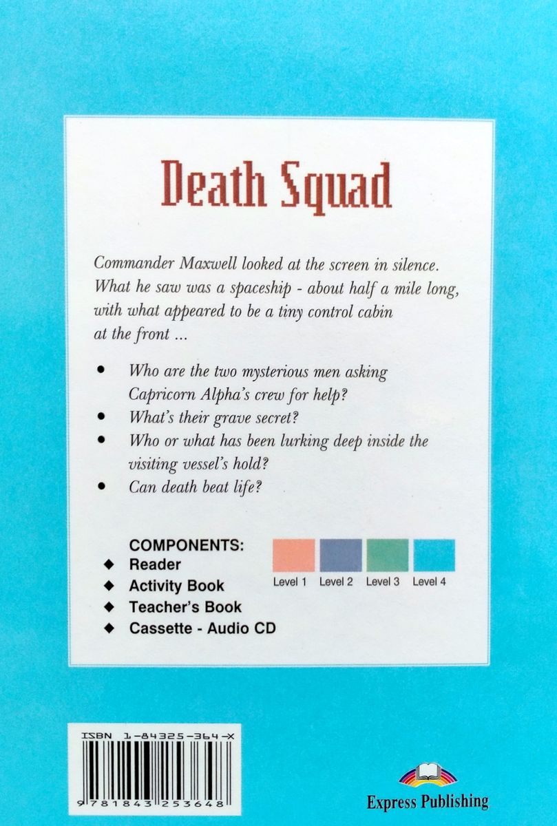 Graded Readers 4 Death Squad with Activity Book and CD