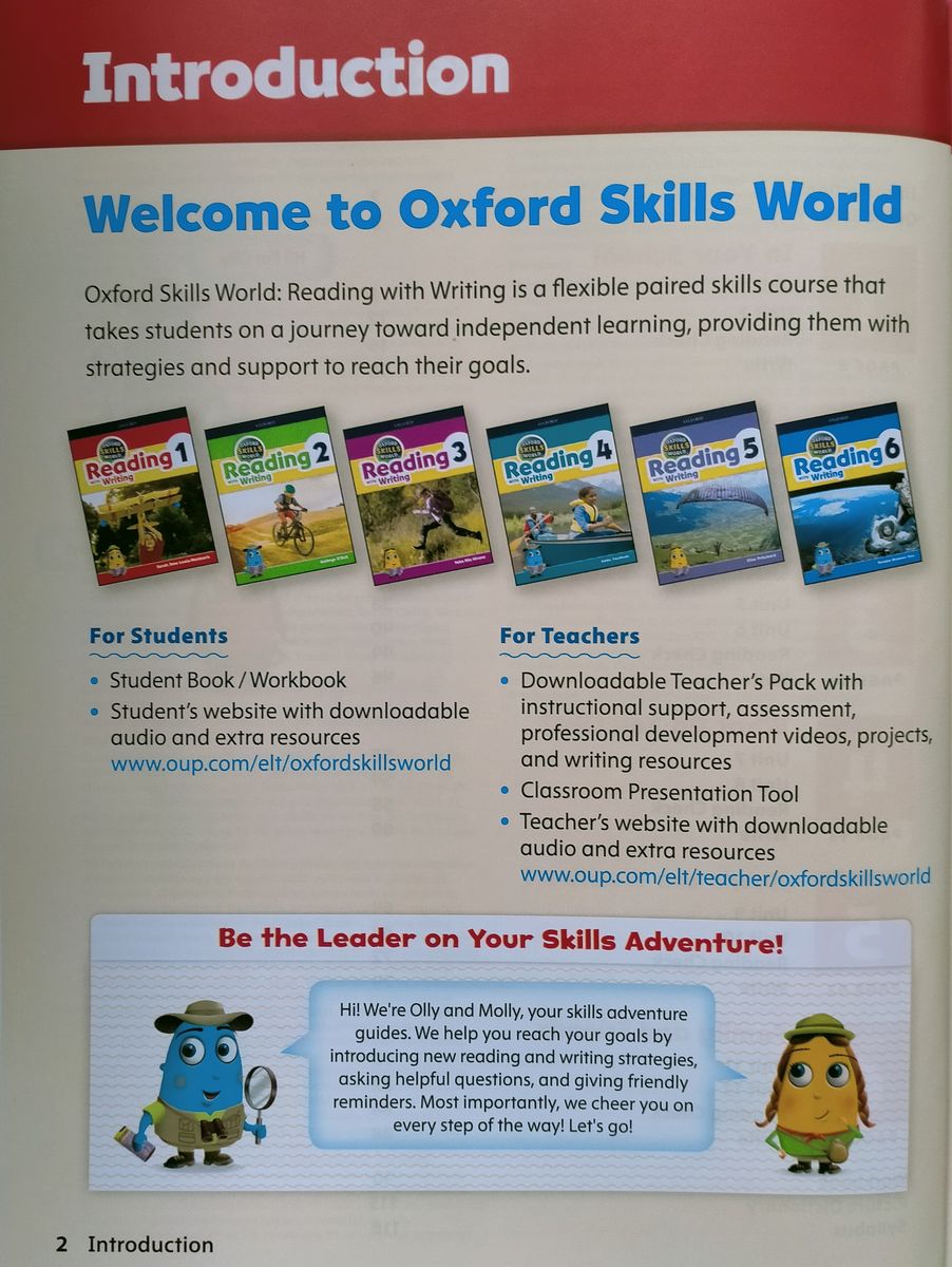 Oxford Skills World 1 Reading with Writing Student Book and Workbook