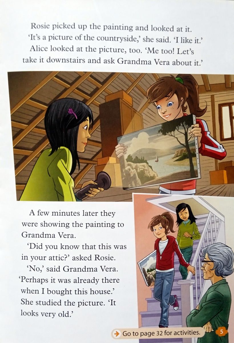 Oxford Read and Imagine 5 The Painting in the Attic with Audio Download (access card inside)