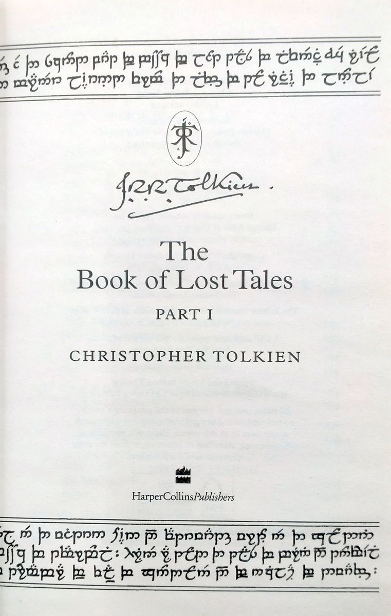 The Book of Lost Tales 1 (The History of Middle-earth)