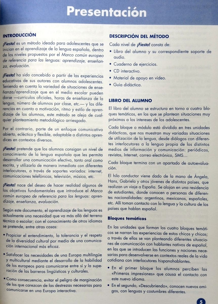 Fiesta! 1 Guia para el profesor
