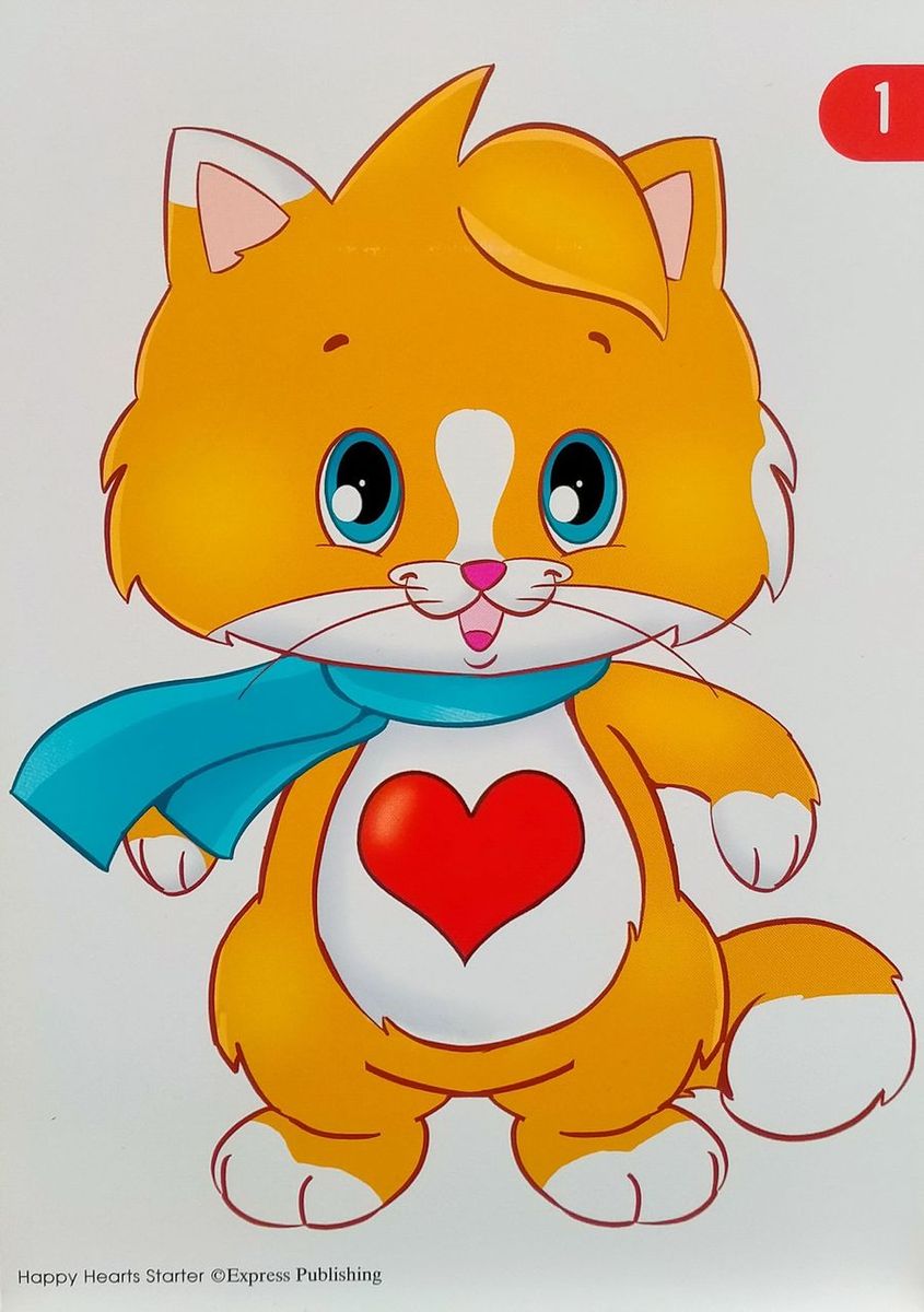 Happy Hearts  Starter Picture Flashcards