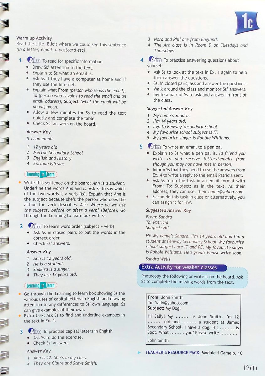 Access 1 Teacher's Book