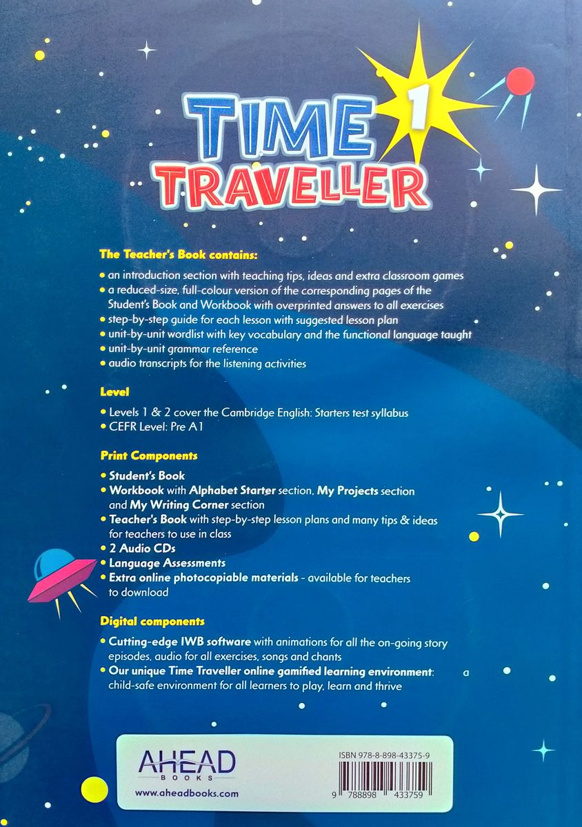 Time Traveller 1 Teacher's Book + 2 CD audio + Digital Platform & Games