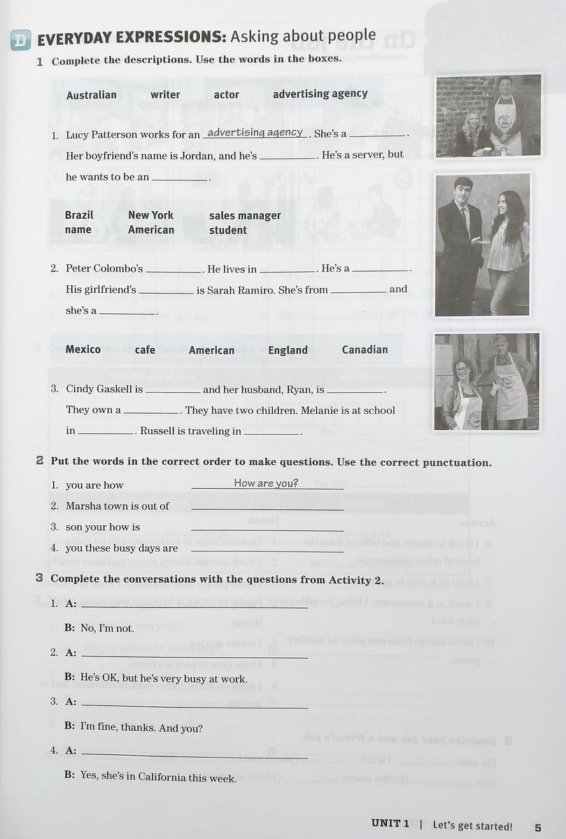 Network 2  Workbook