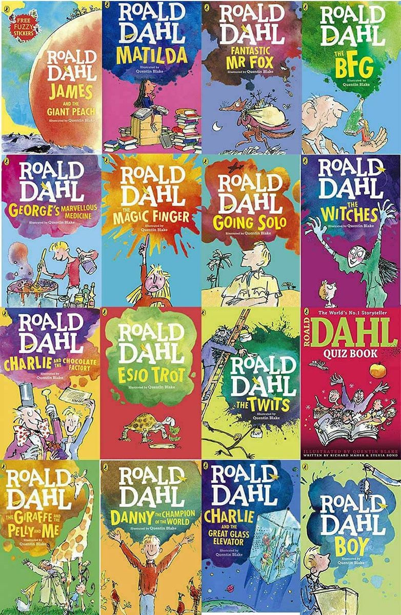 Roald Dahl Collection 16 Books Box Set