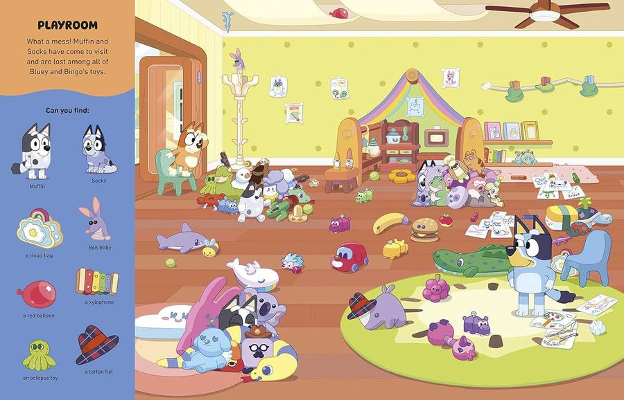Bluey Where's Bluey? A Search-and-Find Book