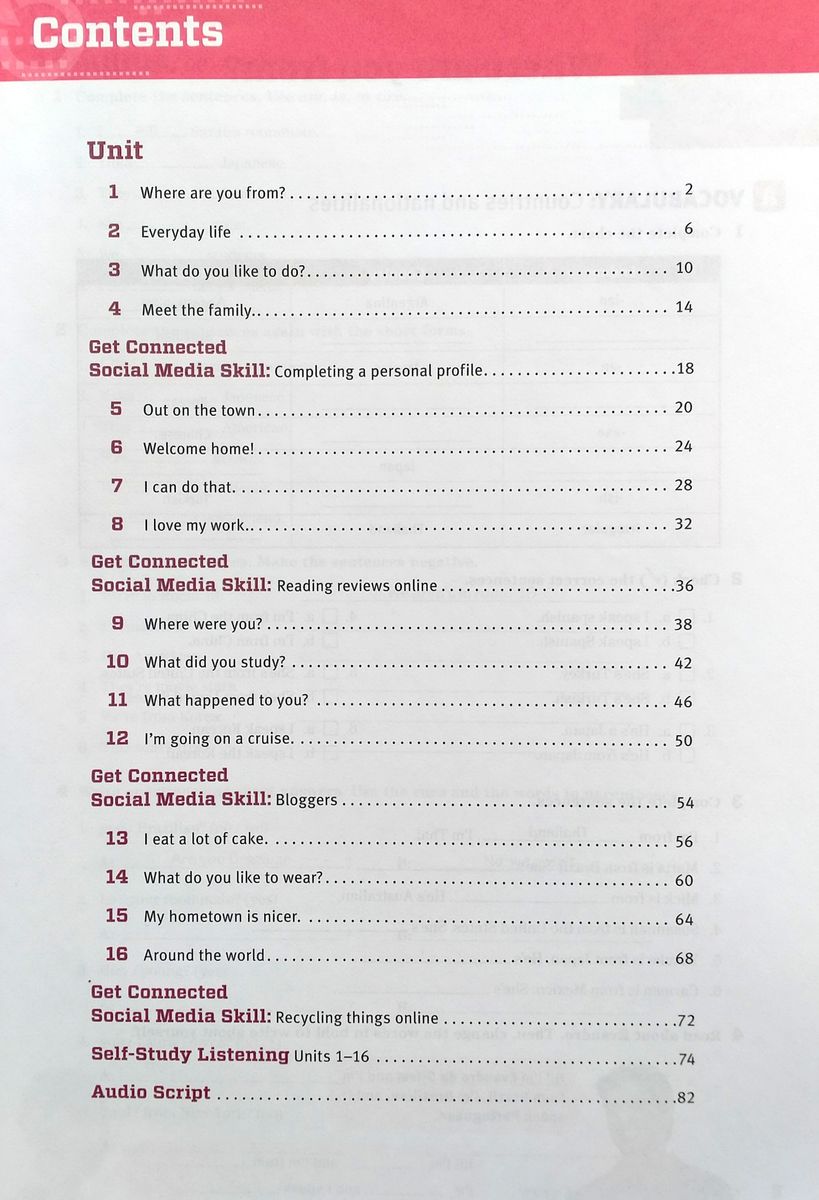 Network 1  Workbook