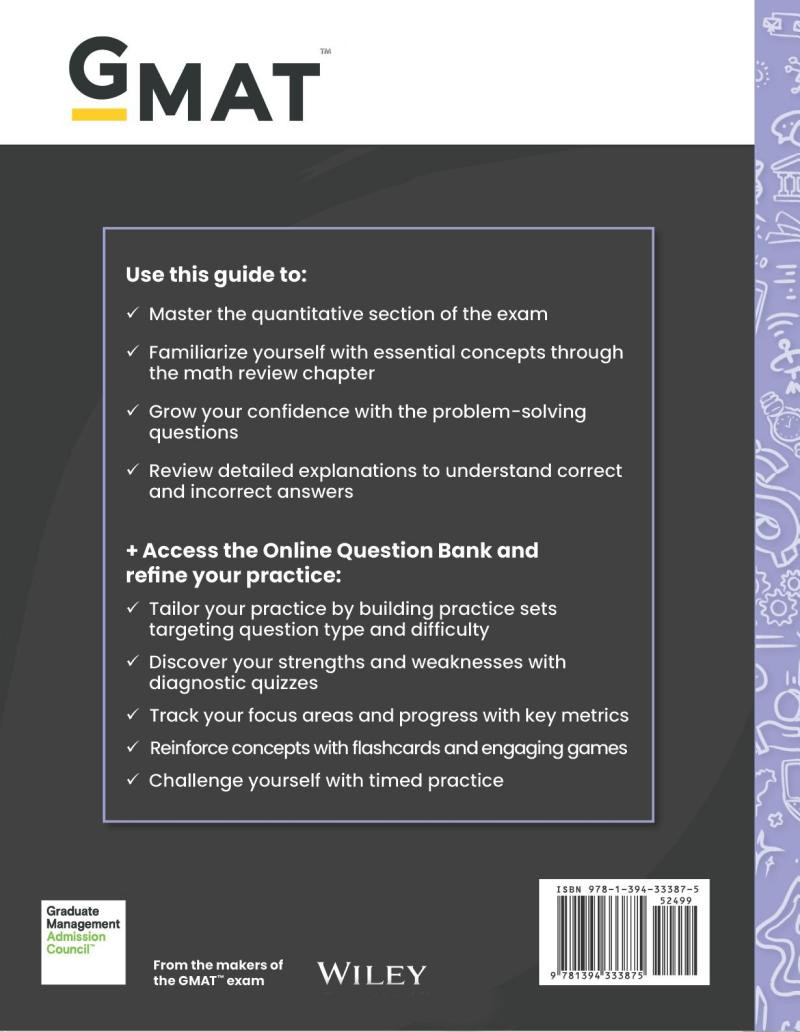 GMAT Official Guide Quantitative Review 2025-2026 Book + Online Question Bank
