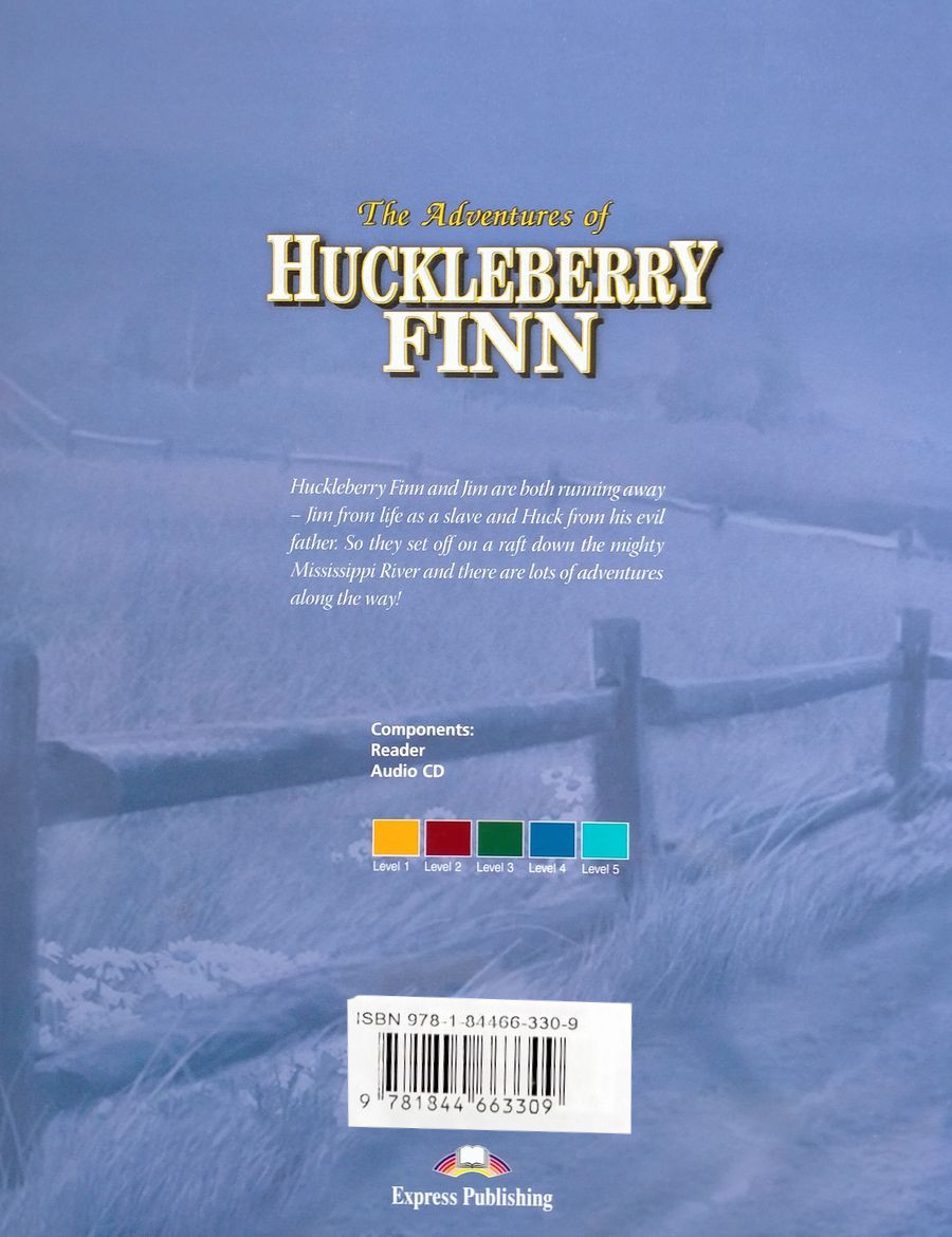 Illustrated Readers 3 The Adventures of Huckleberry Finn with CD