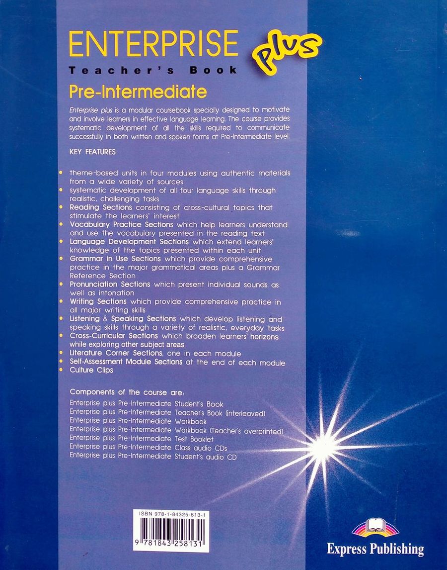 Enterprise 3 Plus Pre-Intermediate Teacher's Book