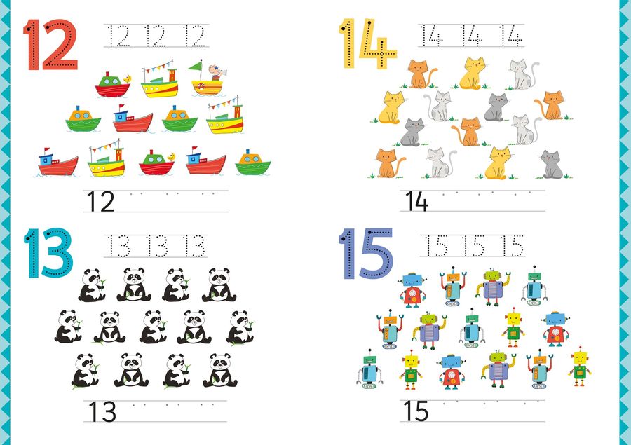 Usborne Little Wipe-Clean Numbers