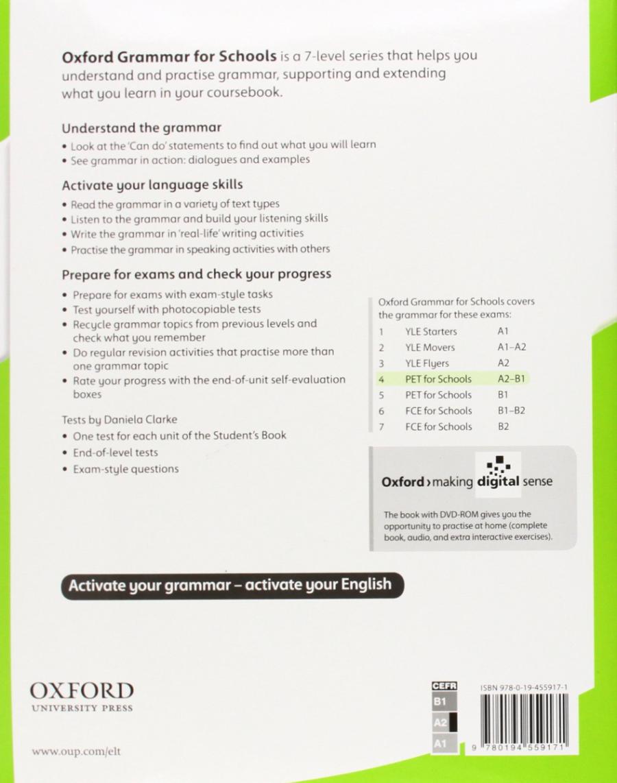 Серия книг «Oxford Grammar for Schools» в интернет-магазине - RELOD