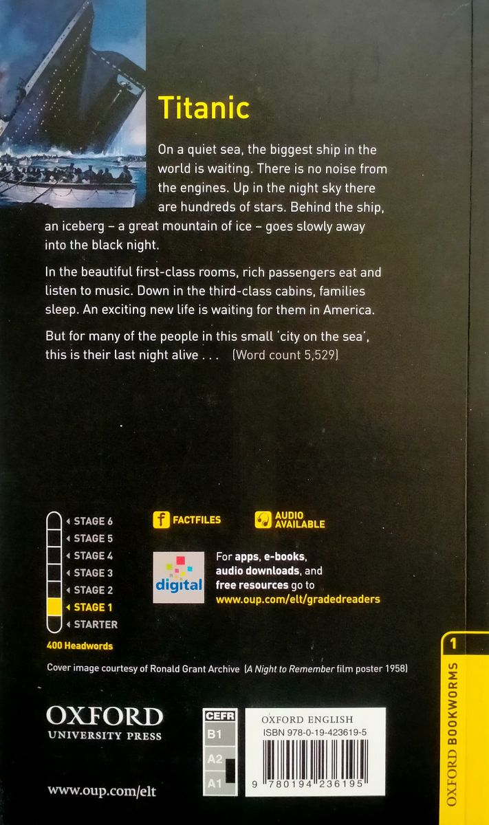Oxford Bookworms Factfiles 1 Titanic