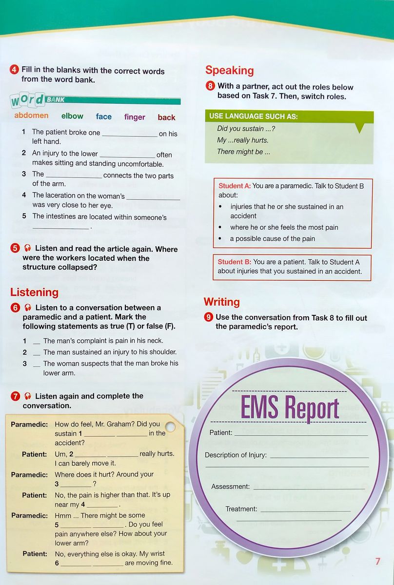 Career Paths Paramedics Teacher's Guide, Student's Book with Digibook and Online Audio