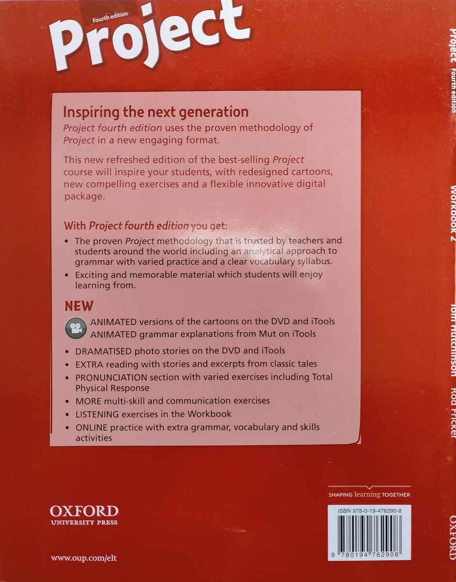 Project (4th edition) 2  Workbook with Audio CD and Online Practice
