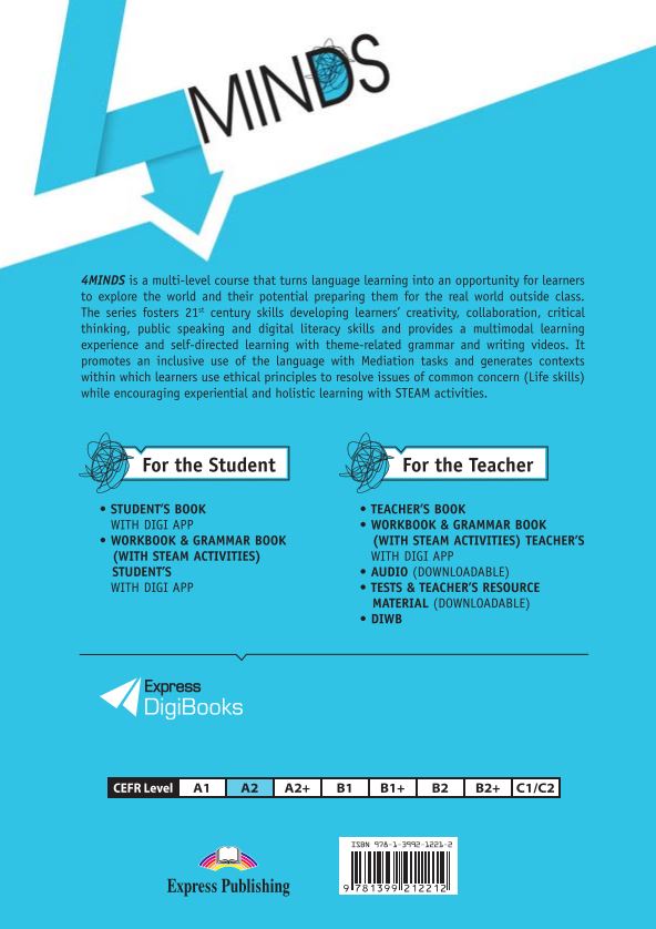 4Minds A2 Student's Book with Digibooks