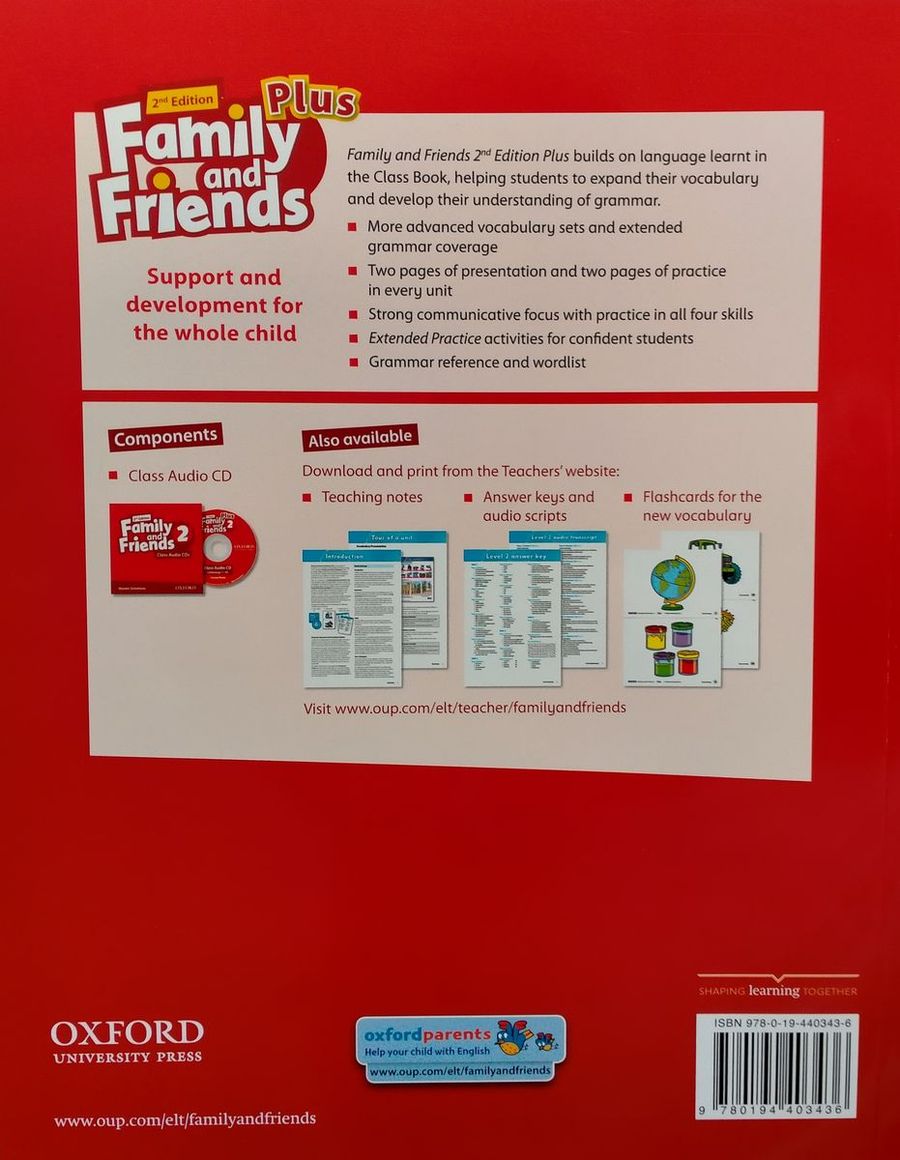 Family and Friends (2nd edition) 2 Plus Grammar and Vocabulary Builder