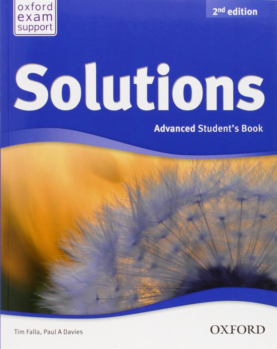 Solutions (2nd edition) Advanced Student's Book