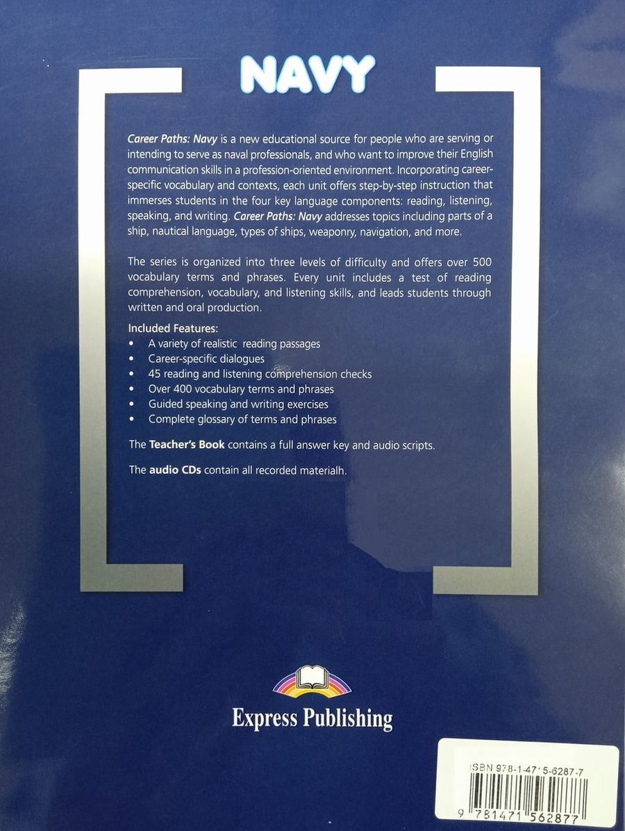 Career Paths Navy Student's Book with Digibook