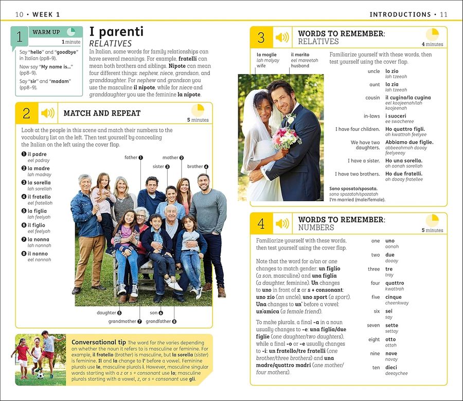 15 Minute Italian Learn in Just 12 Weeks